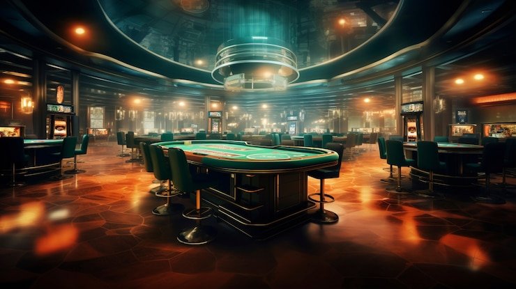 Studio live dealer dengan dealer profesional